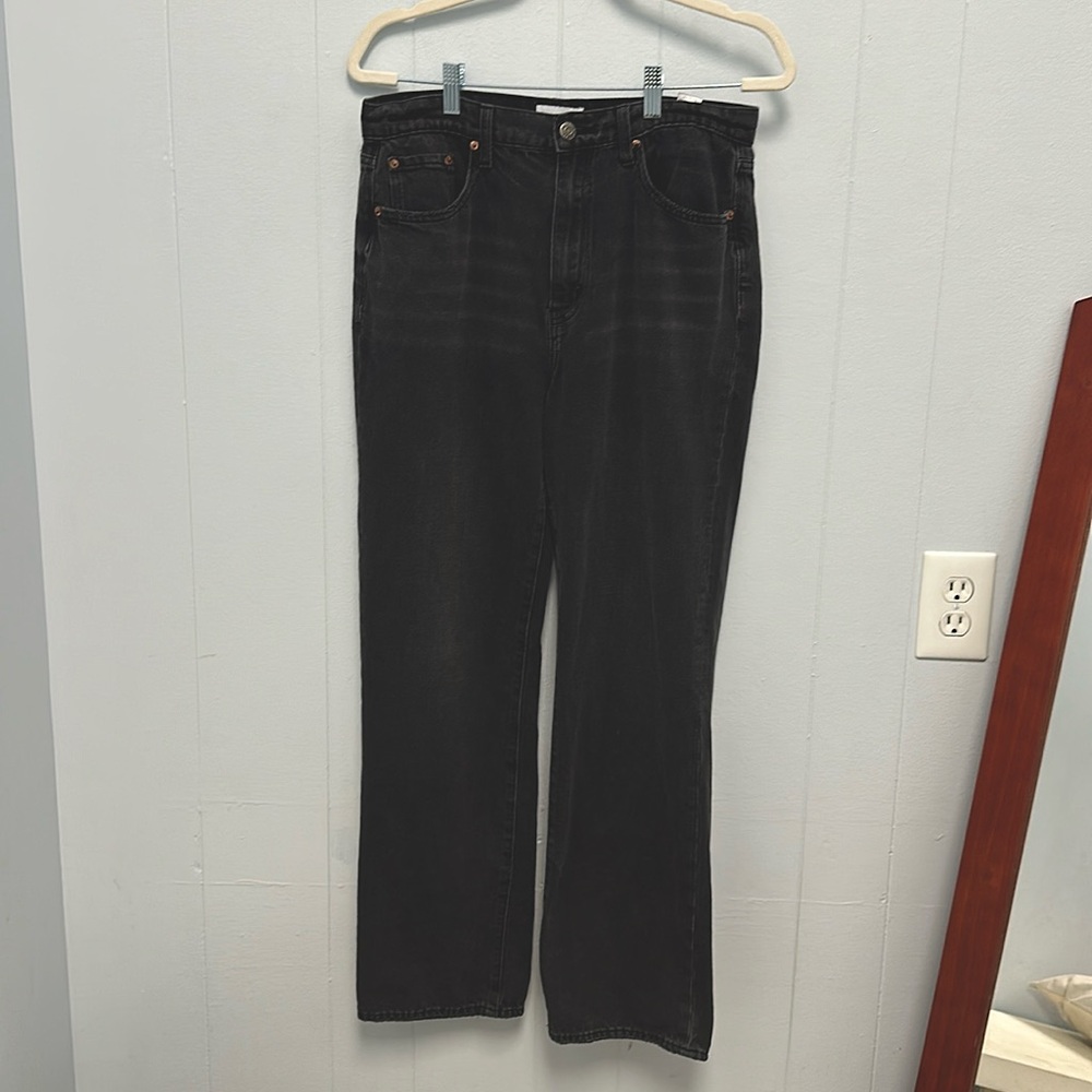 Pistola black denim (lightly faded look). Retails $150.00